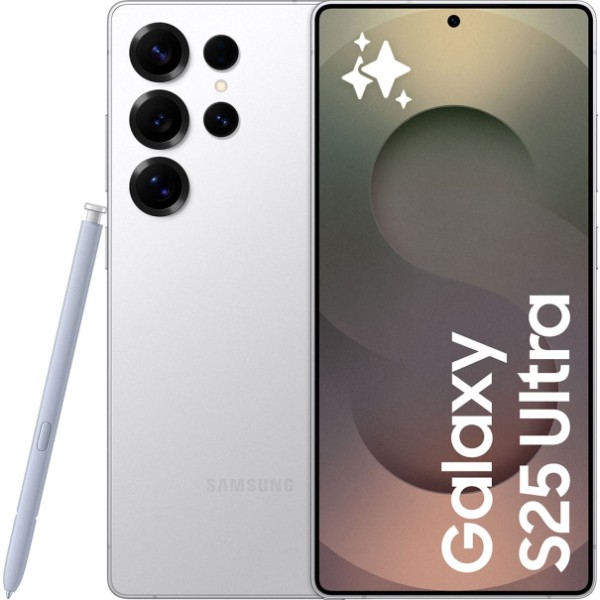 Samsung galaxy s25 ultra titanium silver / 12+256gb / 6.9" amoled 120hz quad hd+