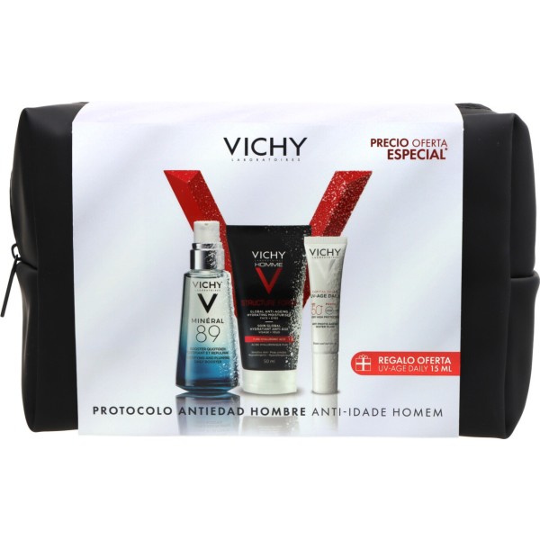 Vichy Mineral 89 Serum 50ml + Structure Force 50ml + Uv Age Age Daily Fps50 15ml Promo