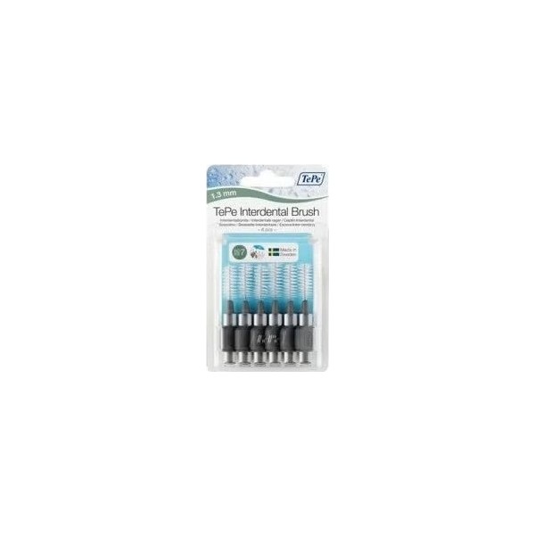 Cepillo Interdental Tepe 1,3 Gris 6 U 