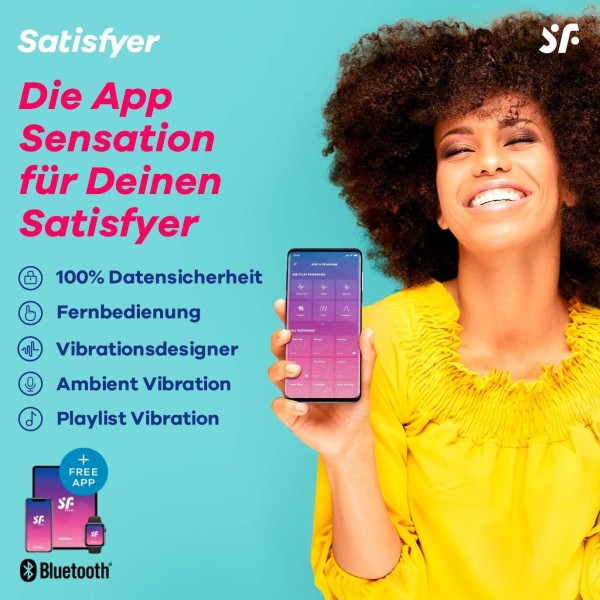 Satisfyer dual pleasure vibrador aire con app y bluetooth